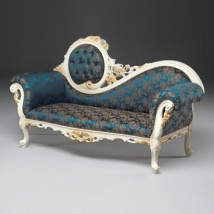 ����� 3145: Rococo 2 - seater sofa, Modenese Gastone