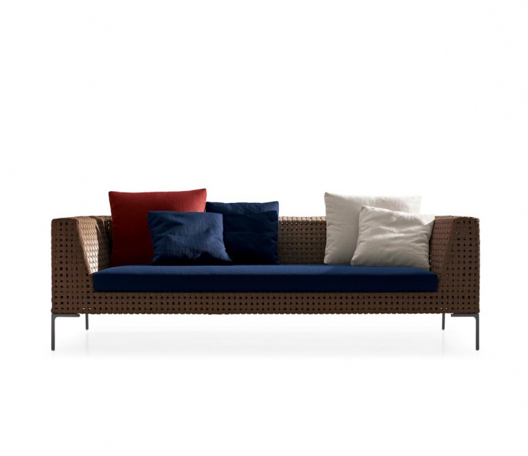 Трехместный диван, Charles Outdoor sofa - B & B Italia