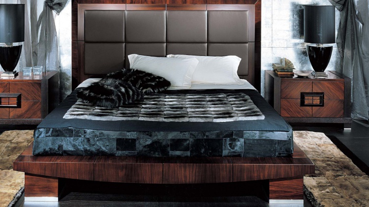 Двуспальная кровать Paradiso с высоким изголовьем, Giorgio Collection S.r.l.