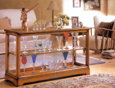 Низкая витрина - столик , PREGNO