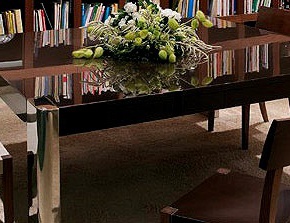 Стол обеденный на стальных ножках Echi, Mobileffe