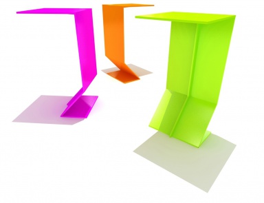 Столик журнальный из стали Marc, Moroso