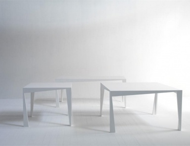 Стол обеденный со столешницей из МДФ T-Twist, Moroso