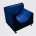Кресло Three Sofa de Luxe