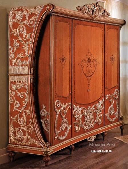 Шкаф платяной на каркасе из массива древесины 6006, Riva Mobili d'Arte
