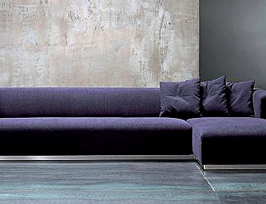 Модульный диван с деревянным каркасом Yox, Saba Italia