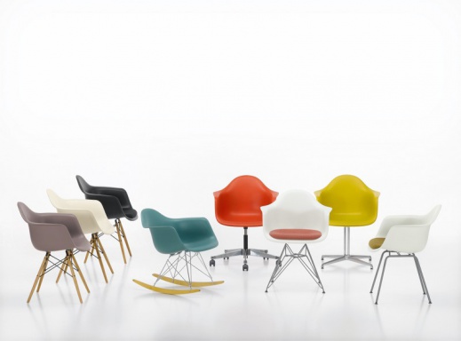 Кресло-качалка Eames Plastic Armchair RAR