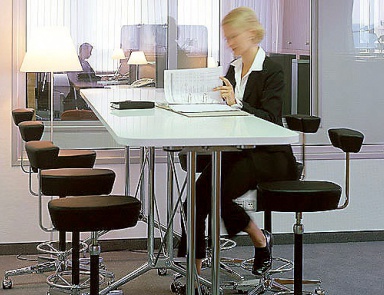 Барный стул Nelson Perch, Vitra
