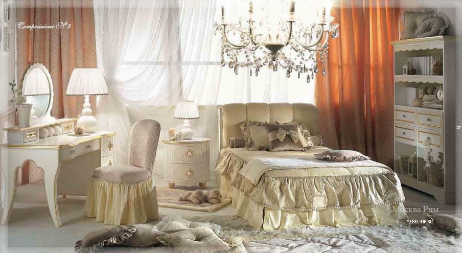 Гарнитур для детсой спальни Elegance, Ebanisteria Bacci