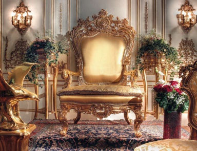 Кресло, Asnaghi Interiors  (мягкая мебель барокко, рококо)