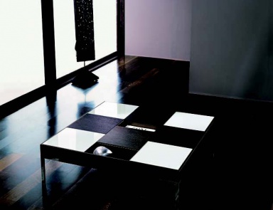 Стол журнальный раздвижной на каркасе из массива дуба, Prealpi