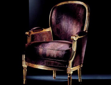Кресло в классическом стиле на открытом каркасе, Сasali