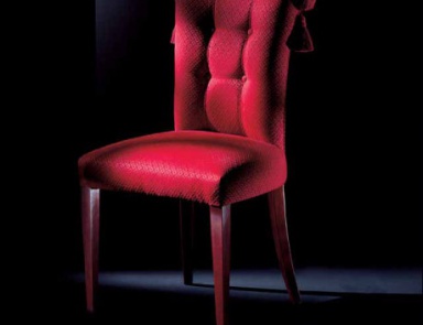 Стул в мягкой обивке из текстиля в цвете беж, Сasali