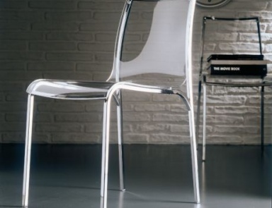 Стул со стальным основанием Yoga, Bontempi Casa