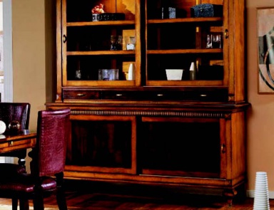 Буфет с открытыми и закрытыми полками, Decora