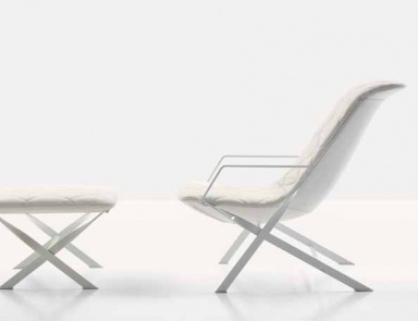 Кресло с пуфом для ног, Nube