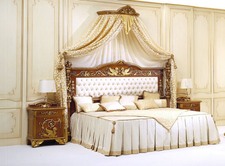 Двуспальная кровать от итальянского производителя Citterio