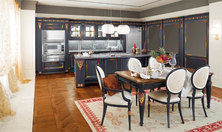 Кухонный гарнитур Multicolor от итальянского производителя Bamax