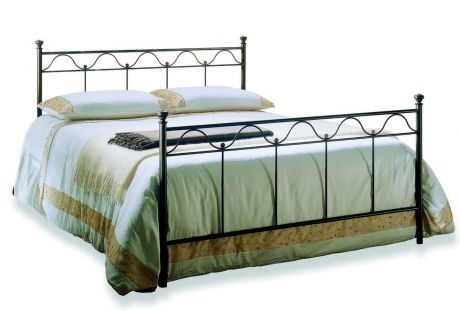 Двуспальная кровать на металлическом каркасе Sangalo, Bontempi Casa