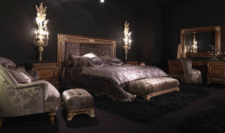 Кровать с высоким изголовьем Opera, Jumbo Collection