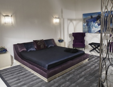 Двуспальная кровать с низким изголовьем, Ipe Cavalli