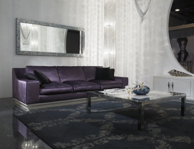 Трехместный диван в текстильной обивке, IPE Cavalli