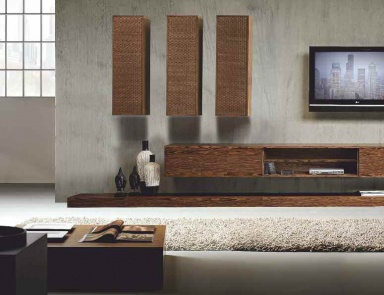 Модульная система в современном стиле, Rattan wood