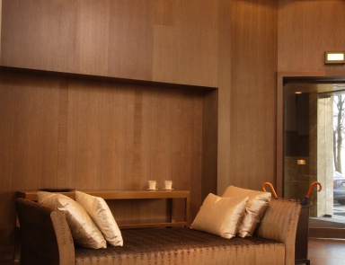 Кушетка в текстильной обивке, Promemoria