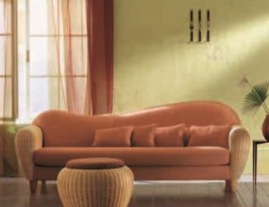 Диван на низких ножках, Roberti Rattan