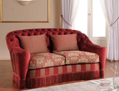 Двухместный диван на низких ножках, Smiam