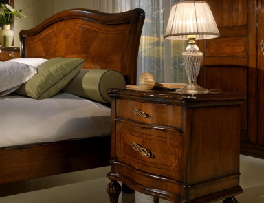 Прикроватная тумбочка с выдвижными ящиками, Zilio