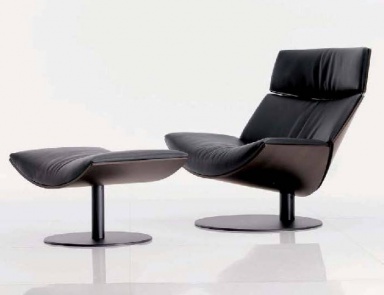 Кресло с пуфом для ног, Desiree