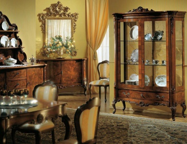 Буфет с застекленным фасадом, Antico Borgo