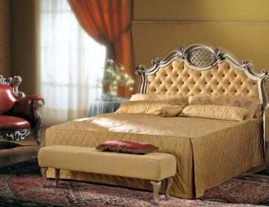Двуспальная кровать с высоким изголовьем, Antico Borgo