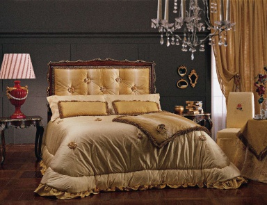 Двуспальная кровать с высоким изголовьем, Antico Borgo