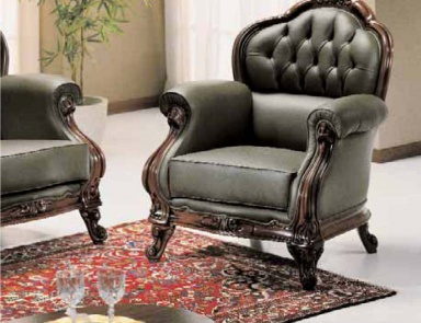 Кресло с высокой спинкой, Linea Due