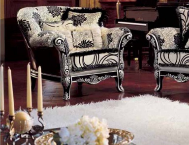 Кресло с высокой спинкой, Linea Due