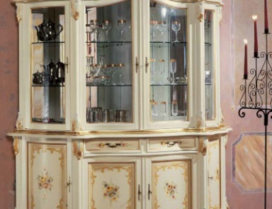 Буфет с застекленным фасадом, Stile Elisa