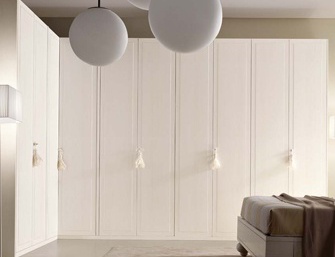 Угловой шкаф с распашными дверцами, Benedetti