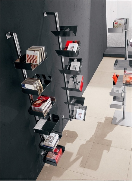 Стеллаж книжный из стали Fiesta, Cattelan Italia