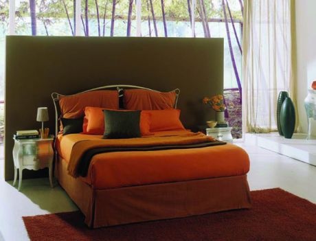 Кровать с высоким изголовьем Trizia, Bontempi Casa