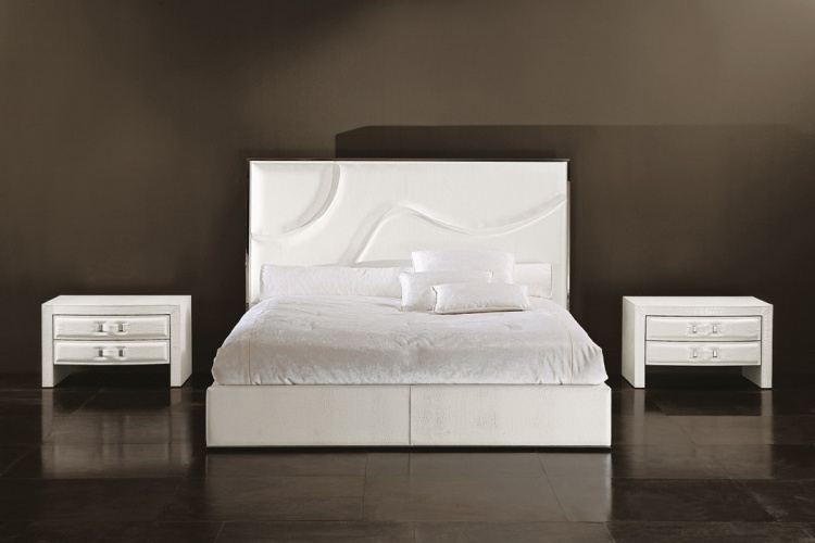 Кровать с высоким изголовьем Riflesso - Rugiano