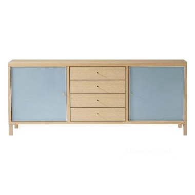 Комод на низких ножках, SQUARE sideboard - Ligne Roset