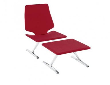 Кресло с пуфом для ног, Alias