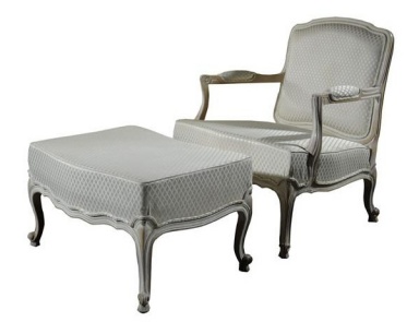 Кресло с пуфом для ног, Arcari