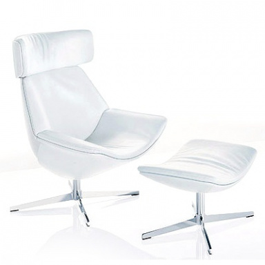 Кресло с пуфом для ног Egon