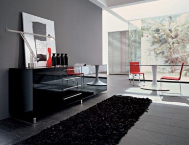 Комод на металлических ножках, Santarossa