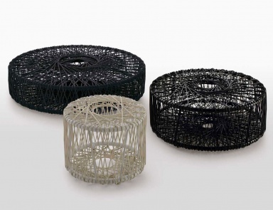 Журнальный столик из металлической проволоки Reel, B&B Italia