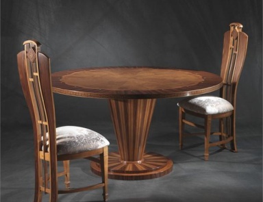 Обеденный стол на круглом основании, Carpanelli