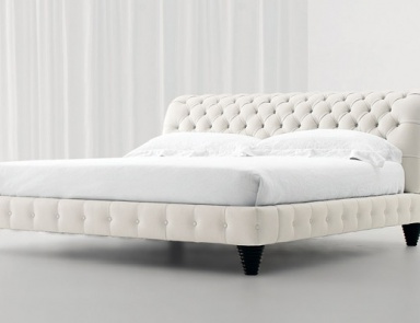 Двуспальная кровать с закругленным изголовьем, Contempo